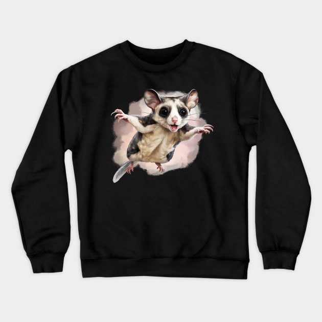 Sugar Glider Crewneck Sweatshirt by The Jumping Cart